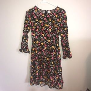 NWT Old navy long sleeved flower dress!